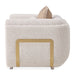 Savannah Breeze - Matching Chair - Cashmere / Gold Michael Amini
