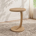 C - Shaped End Table With Sturdy Base Home Essentials