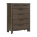 6 Drawer Chest With Top Drawers Emerald Home