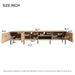 78" TV Stand For TVs Up To 85" With Closed Storage, Living Room Entertainment Center - Natural Wood Hearth and Haven