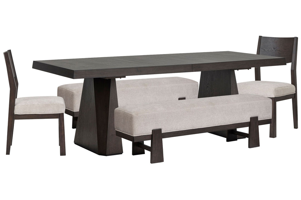 Tauren - Double Pedestal Dining Table Set Magnussen Furniture