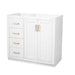 Retro Style Bathroom Vanity, 3 Drawers & Soft Closing Doors Hearth and Haven
