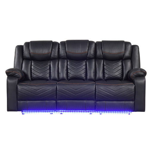 Challenger - LED Power Recliner Sofa Matrix Furniture Group