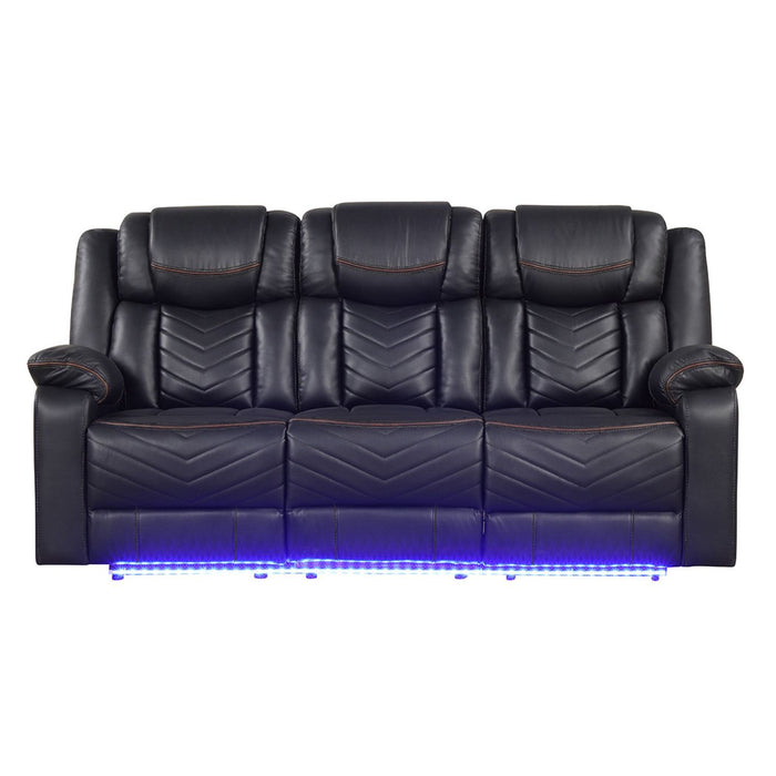 Challenger - LED Power Recliner Sofa Matrix Furniture Group