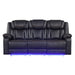 Challenger - LED Power Recliner Sofa Matrix Furniture Group