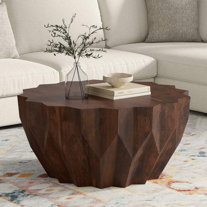 Turnbull - Coffee Table - Walnut Simpli-Home