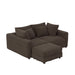 Modern Comfy Upholstered Sofa Cloud Couch & Deep Seat Couches Home Essentials