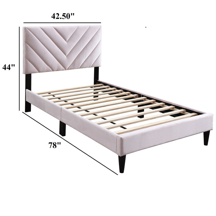 Bed Set With Adjustable Headboard Home Essentials