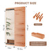 Wall Mounted Full Length Mirror With Shelf And Hook Daily Nest
