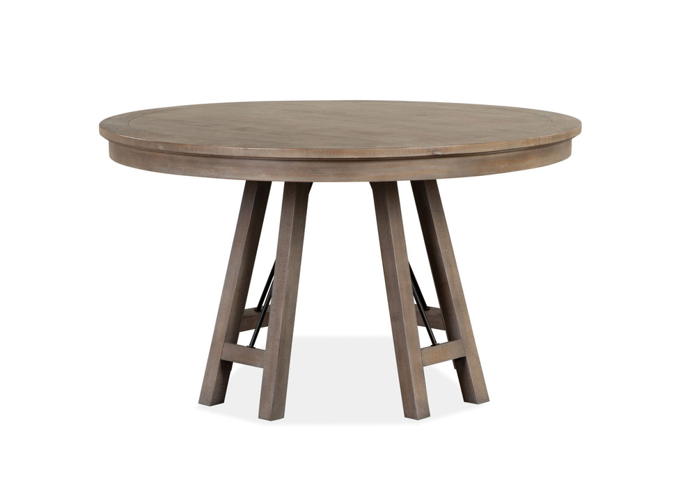Paxton Place - Round Dining Table - Dovetail Gray Magnussen Furniture