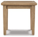 Gerianne - Square End Table - Brown Signature Design by Ashley®