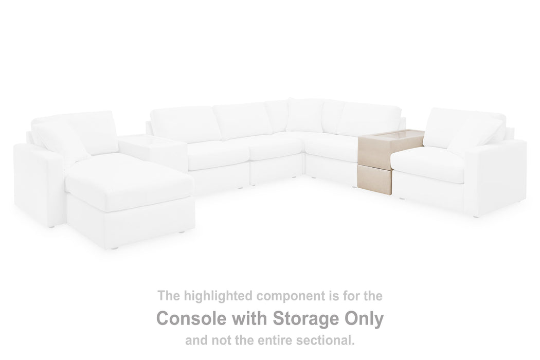 Modmax - Console With Storage - Oyster Signature Design by Ashley®