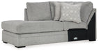 Casselbury - Laf Corner Chaise - Cement Signature Design by Ashley®