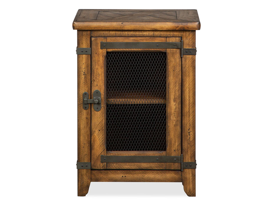 Chesterfield - Chairside End Table - Farmhouse Timber Magnussen Furniture