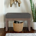 Milltown - Upholstered Ottoman Bench Simpli-Home