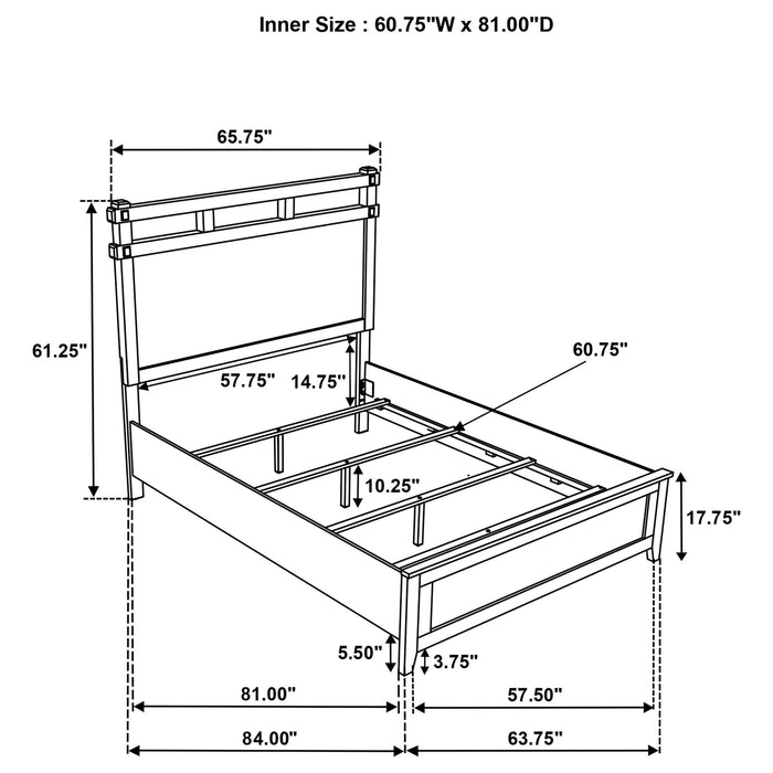 Pelton - Panel Bed Furniture Max