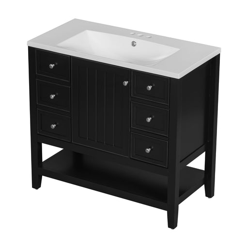 Modern Bathroom Vanity With Sink Hearth and Haven