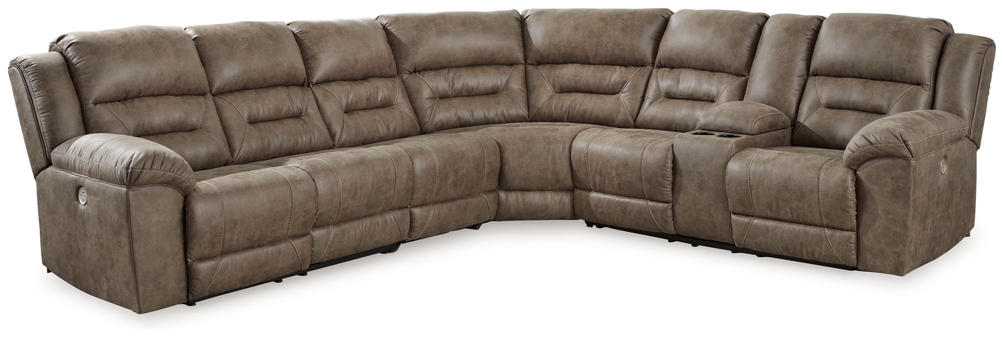 Ravenel - 4 Piece Reclining Sectional Signature Design by Ashley®