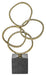 Wellcott - Sculpture - Gold Finish / Black Signature Design by Ashley®