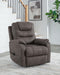 Snowfield - Power Lift Recliner - Gunmetal Signature Design by Ashley®