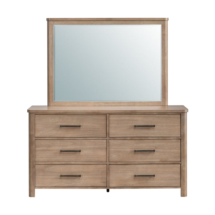 Anika - Mirror - Natural / Brown New Classic