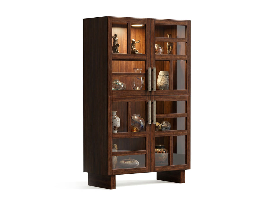 Reena - Display Cabinet - Rich Brown Magnussen Furniture