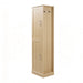 Tall Freestanding Bathroom Storage Cabinet With Adjustable Shelves And Side Hooks Hearth and Haven