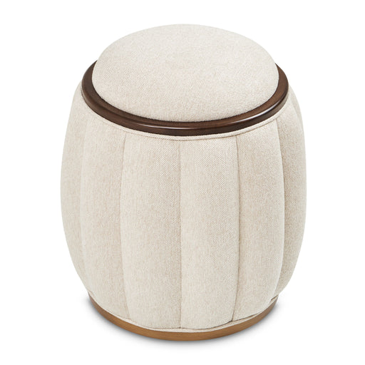Camellia Field - Round Bench Michael Amini