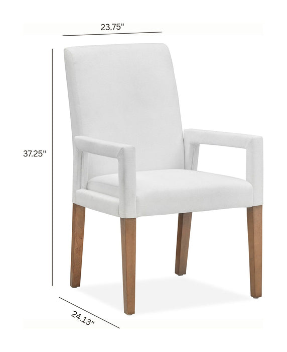 Lindon - Dining Arm Chair With Upholstered Seat & Back (Set of 2) Magnussen Furniture