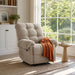 Manual Recliner, Padded Footrest Home Essentials