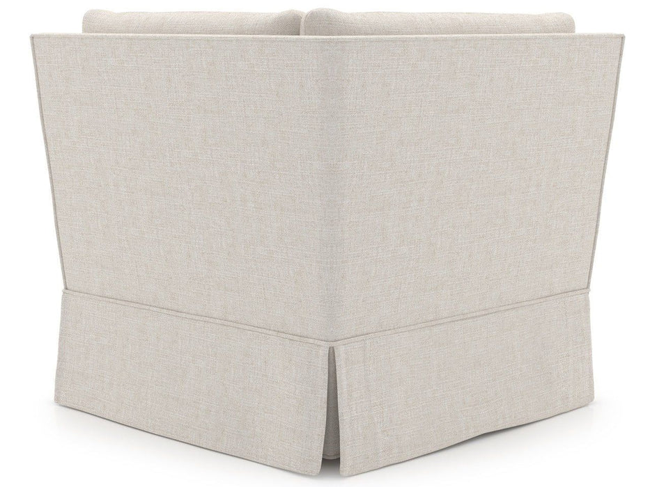 Henri - Skirted Corner, Special Order - White Universal Furniture
