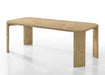Magnus - Extendable Rectangular Dining Table - Oak Finish Lilola Home