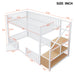Bunk Bed With Storage Ladder, Compact Design Dreamland