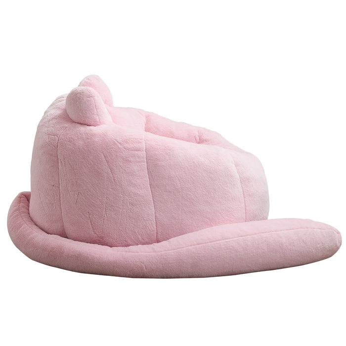 Cat Shaped Bean Bag Sofa With Long Tail Home Essentials