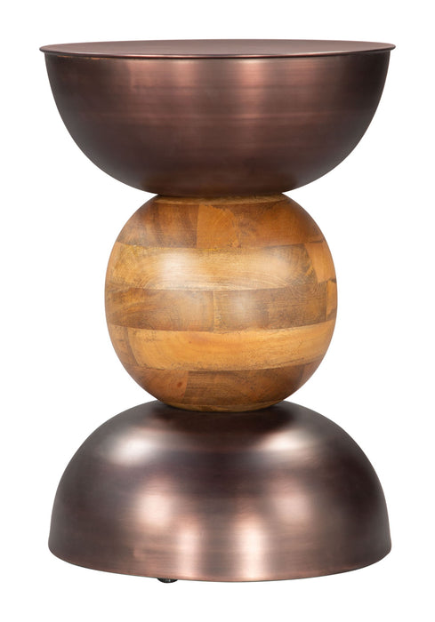 Tripoli - Side Table - Bronze Zuo Modern