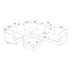 Modular Sectional With Custom Configuration Home Essentials