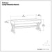 Salinger - Large Upholstered Ottoman Bench Simpli-Home