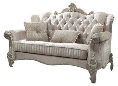 Chesterfield Loveseat Pillows - Ivory / Toss