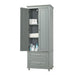 Tall Storage Cabinet With 2 Drawers For Bathroom Hearth and Haven