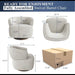 Swivel Barrel Accent Oversized Club Chair Home Essentials