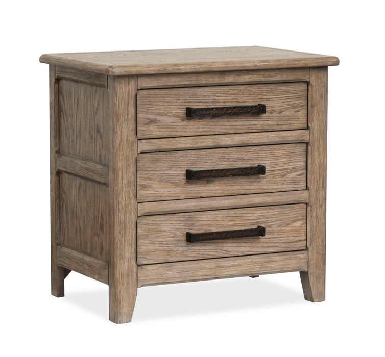 Claremont - Drawer Nightstand - Smokey Taupe Magnussen Furniture