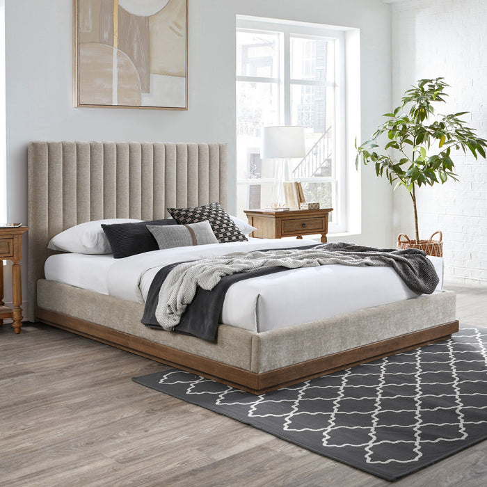 Emmet - Bed - Dark Brown Base Meridian Furniture