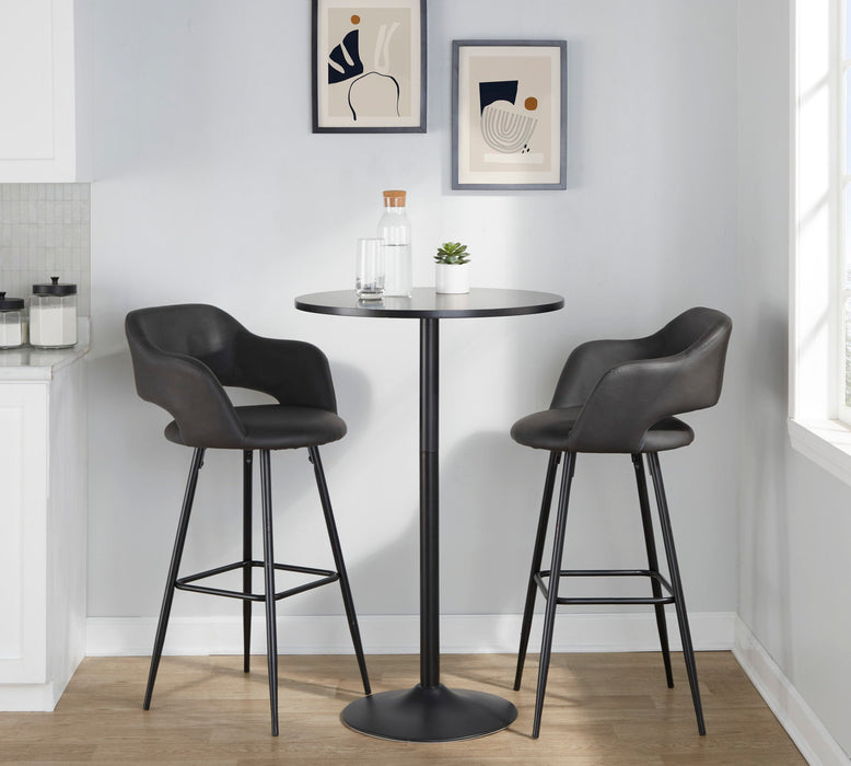 Margarite - Contemporary Barstool (Set of 2) Lumi Source