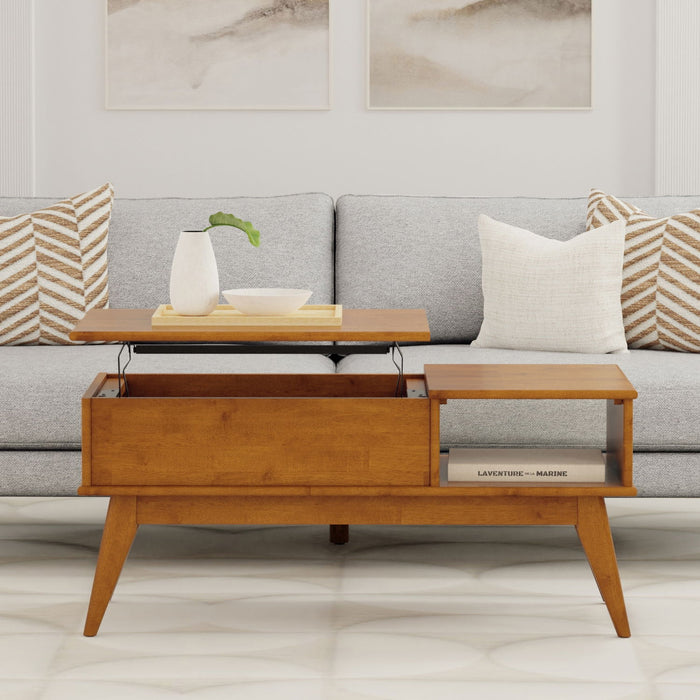 Draper - Lift Top Coffee Table - Teak Simpli-Home