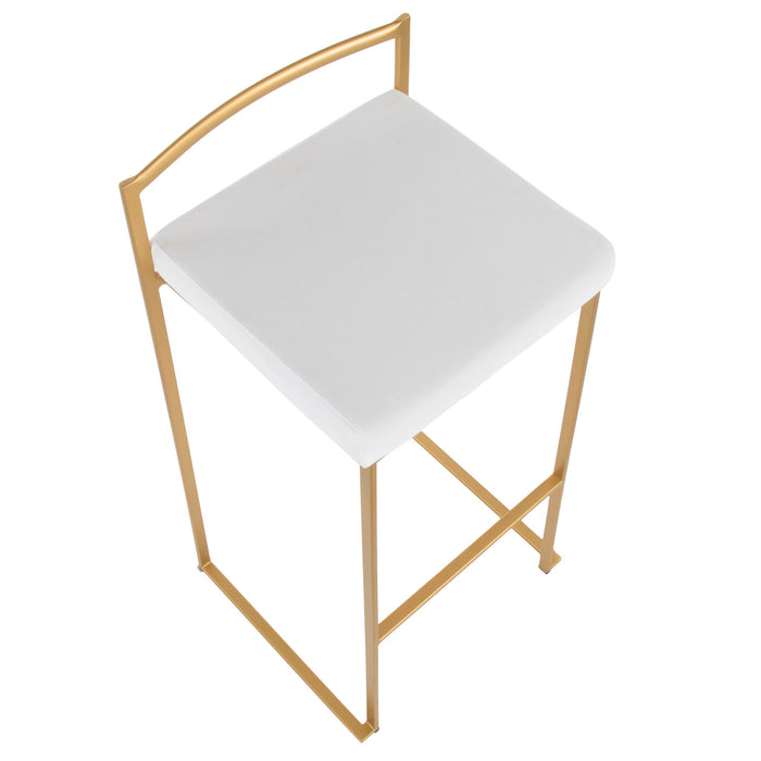 Fuji - Contemporary / Glam & Quality Construction Barstool Lumi Source