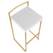 Fuji - Contemporary / Glam & Quality Construction Barstool Lumi Source