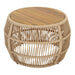 Round Side Table With Rope Frame Noble House