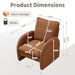 Modern Sherpa Upholstered Accent Chair, Comfortable Living Room Armchair, Lounge Chair For Bedroom, And Office Home Essentials