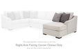 Koralynn - Raf Corner Chaise - Stone Benchcraft®