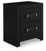 Maeling - Two Drawer Night Stand Signature Design by Ashley®